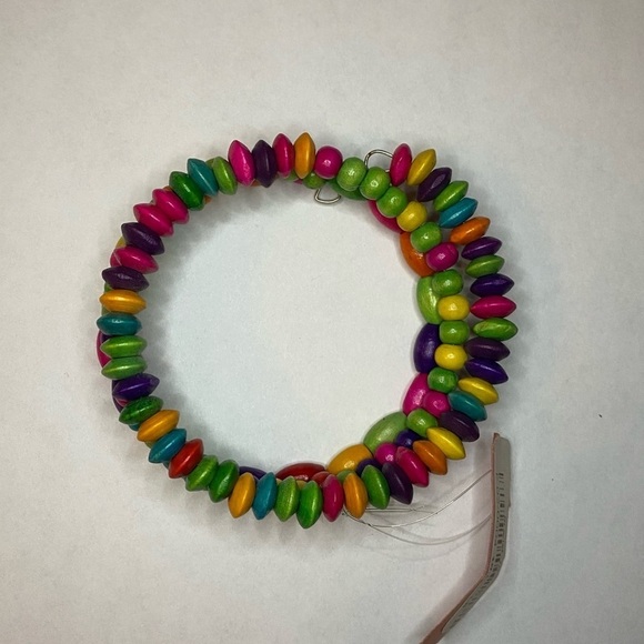 Bright Beaded Bracelet NWT - Picture 1 of 3